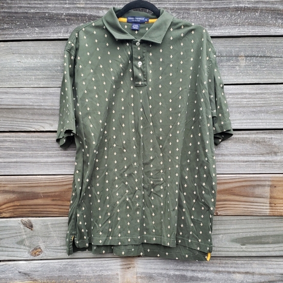 Daniel Cremieux Green Short Sleeve Polo Shirt XL - Picture 1 of 8